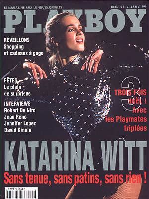 kati witt playboy|Playboy Magazine December 1998 vol.45, no.12